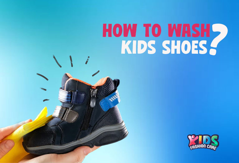How to Wash Kids Shoes