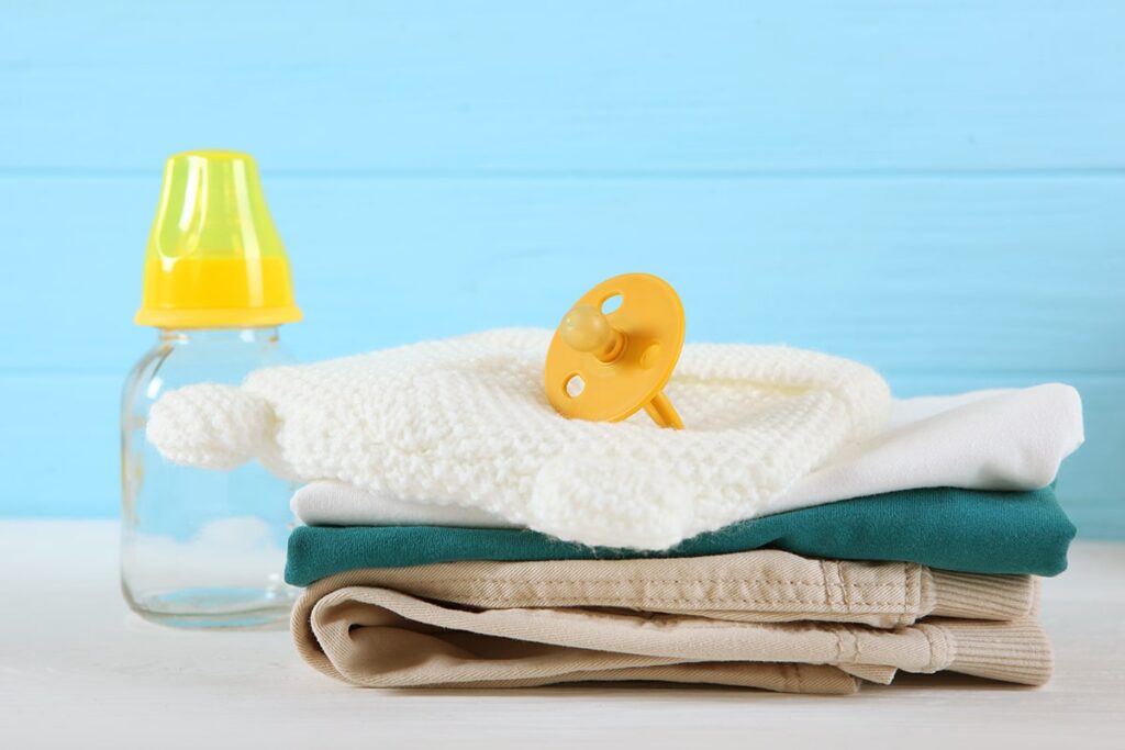 can you use fabric softener on newborn clothes 