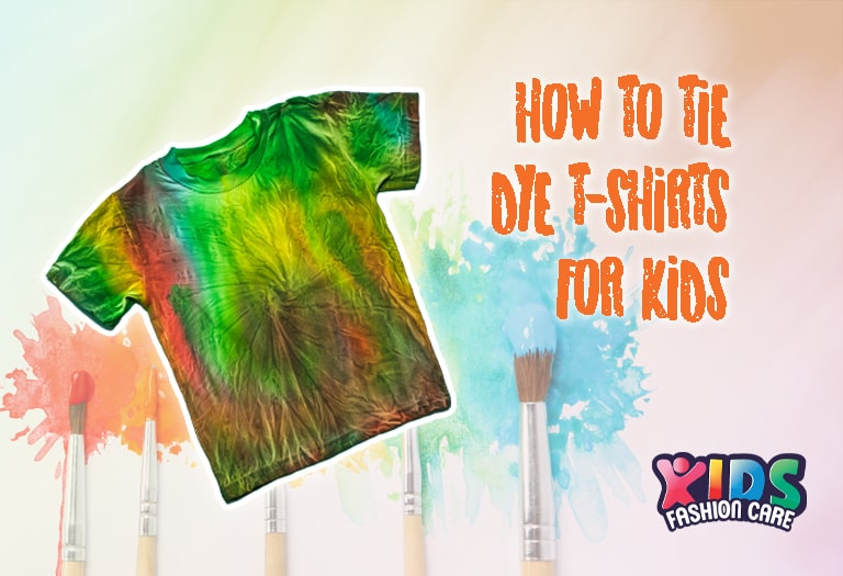 how to tie dye t shirts for kids