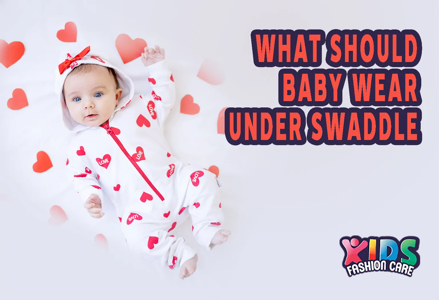 what should baby wear under swaddle