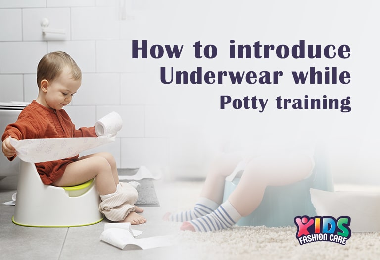 how to introduce underwear while potty training
