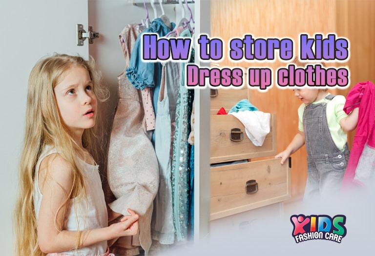 how to store kids dress up clothes