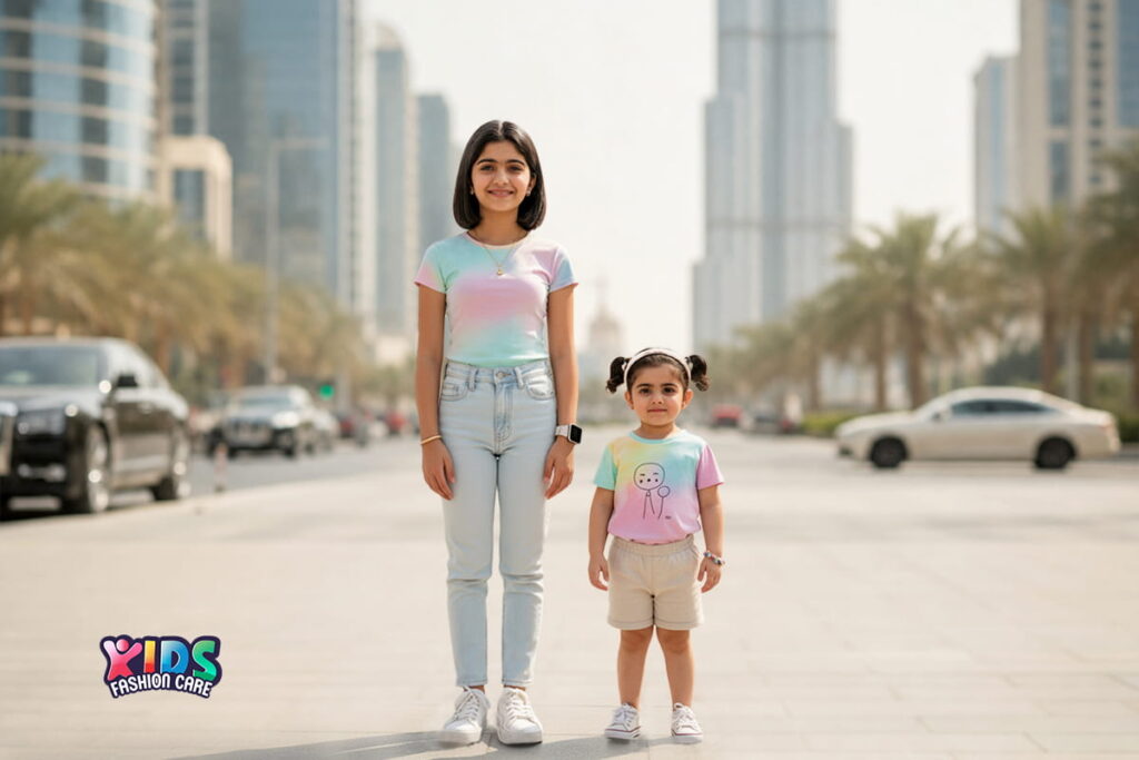 How to style girls t-shirts for outings